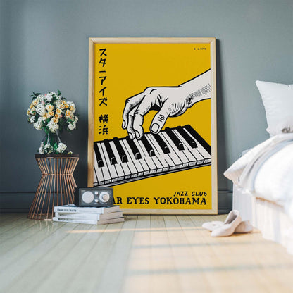 Yokohama Jazz Club Poster Print
