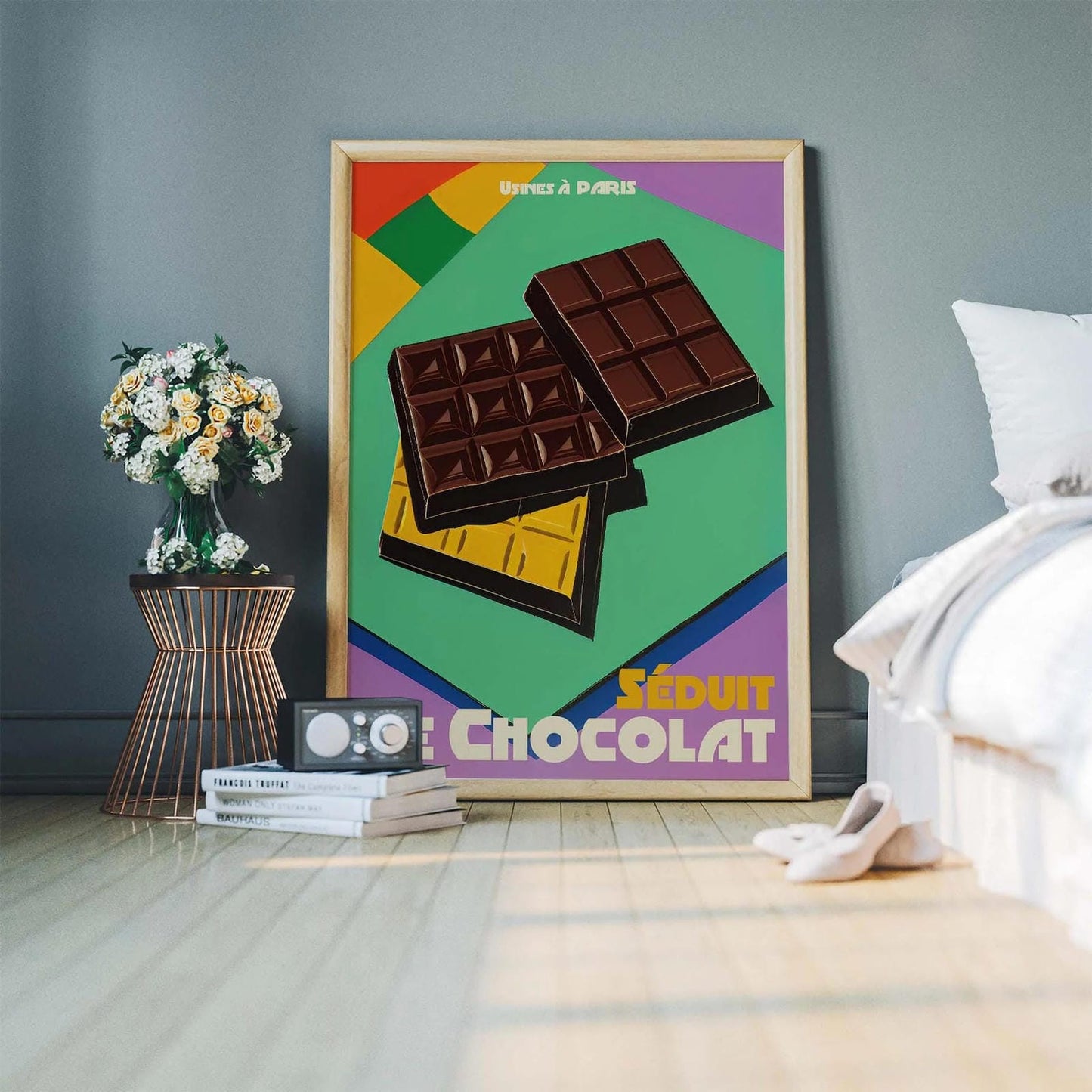 Le Chocolat Paris Poster Print