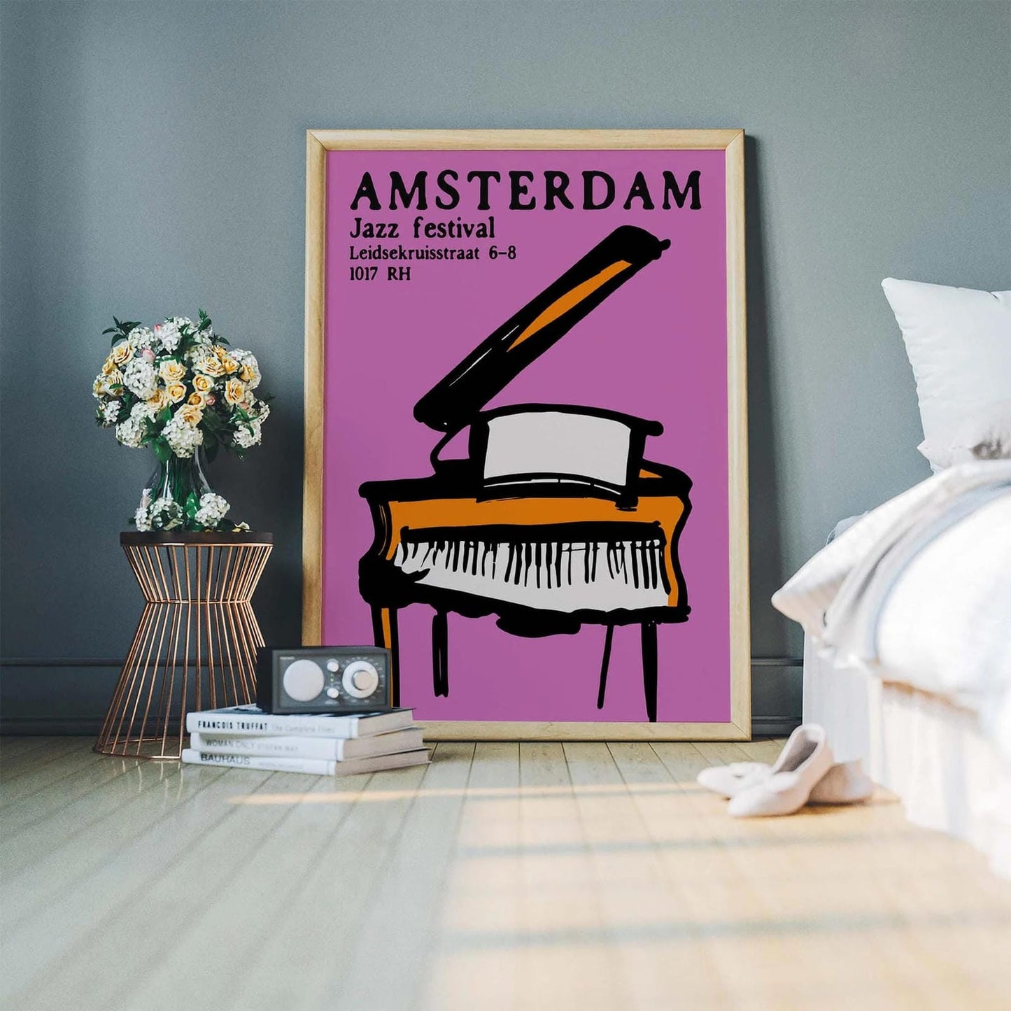 Amsterdam Jazz Festival Poster Print