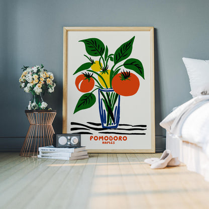 Pomodoro Tomato Art Print