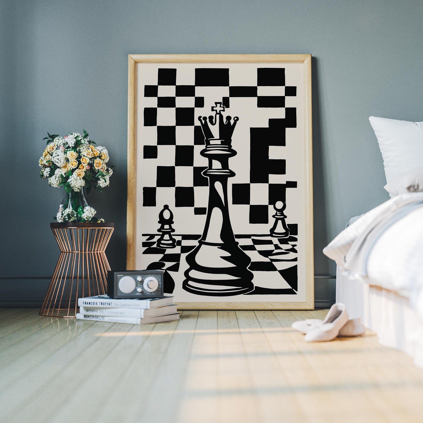Chess Queen Wall Art