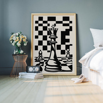 Chess Queen Wall Art