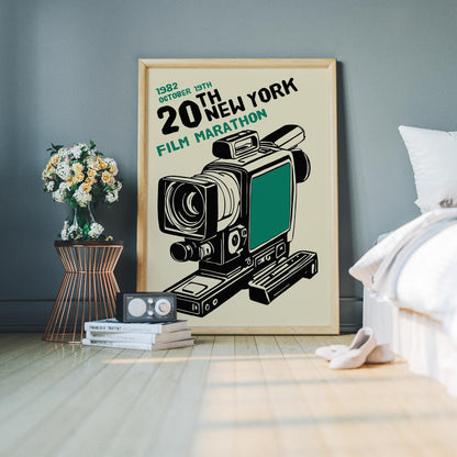 New York Film Marathon Poster