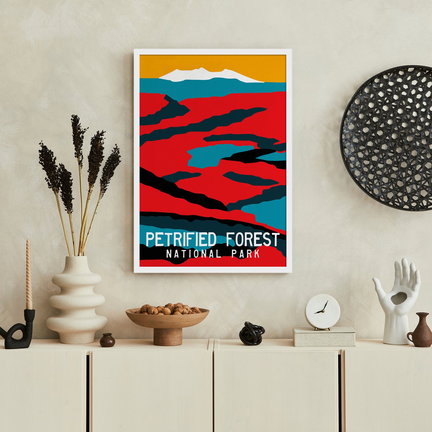 Petrified Forest Travel Poster