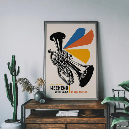Weekend With Jazz - Los Angeles Music Festival Poster