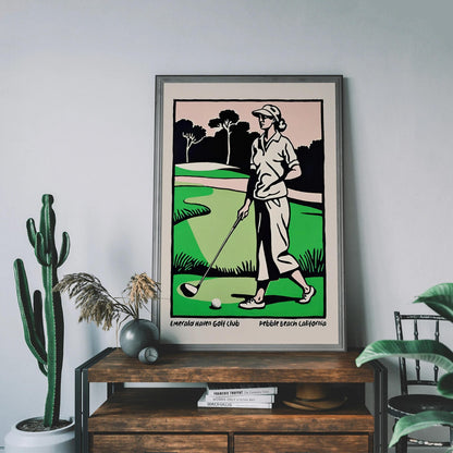 California Golf Club Poster Print