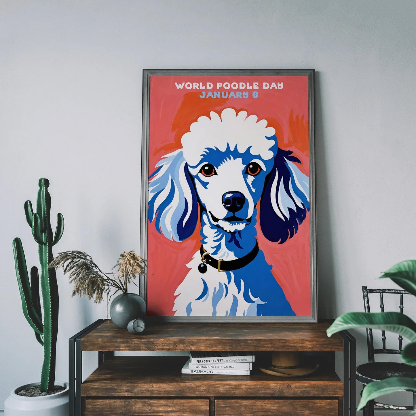 World Poodle Day Art Poster
