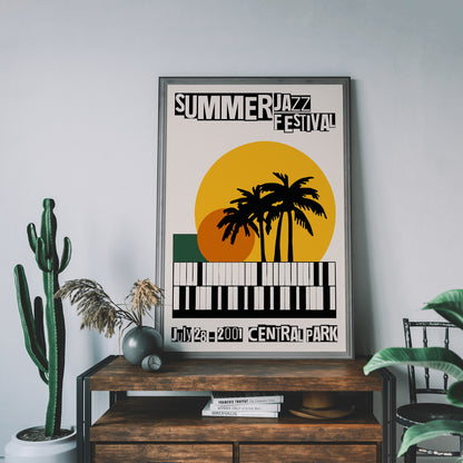 Summer Jazz Festival 2001 Poster