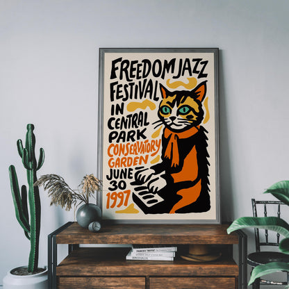 Freedom Jazz Festival Poster