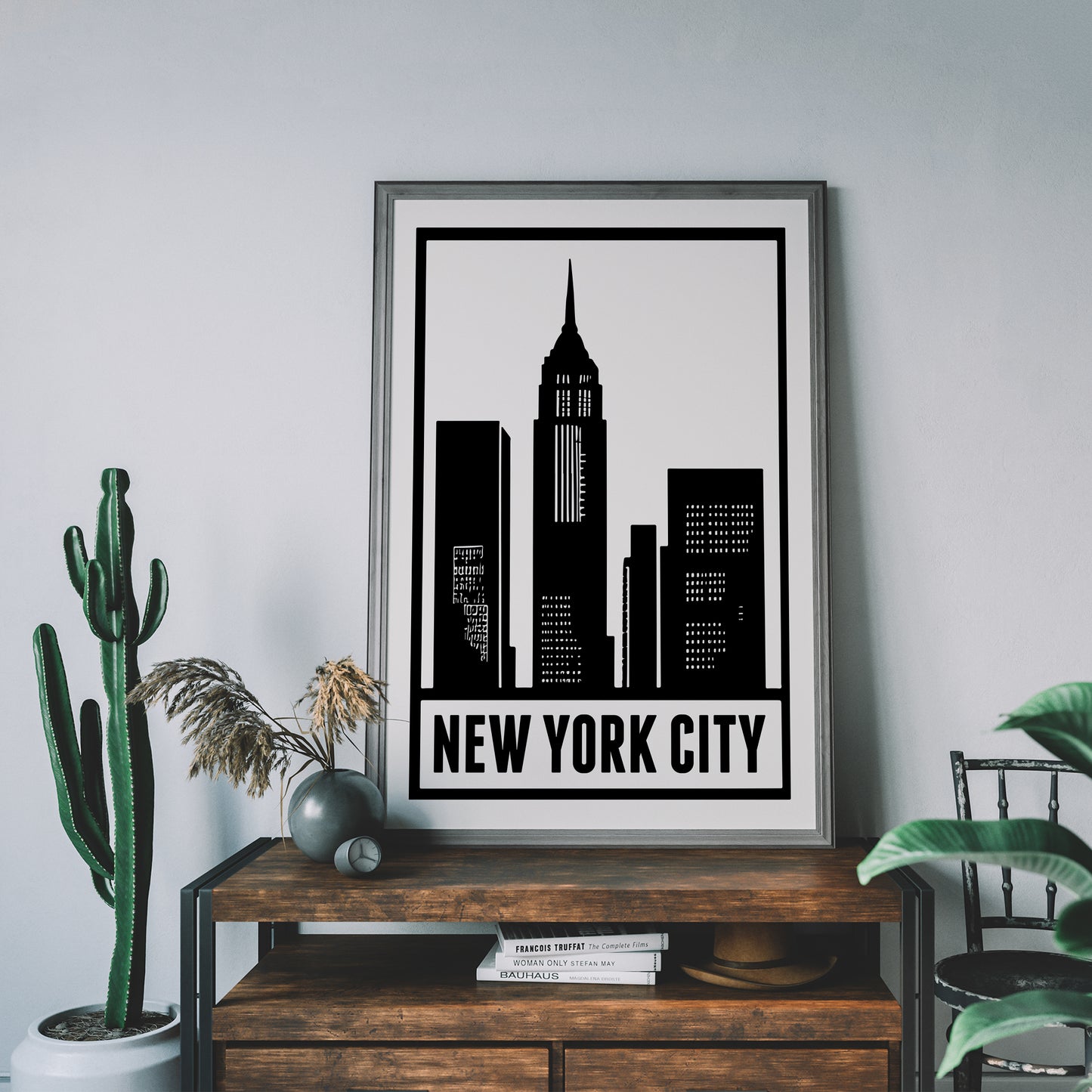 NYC Minimal Retro Poster