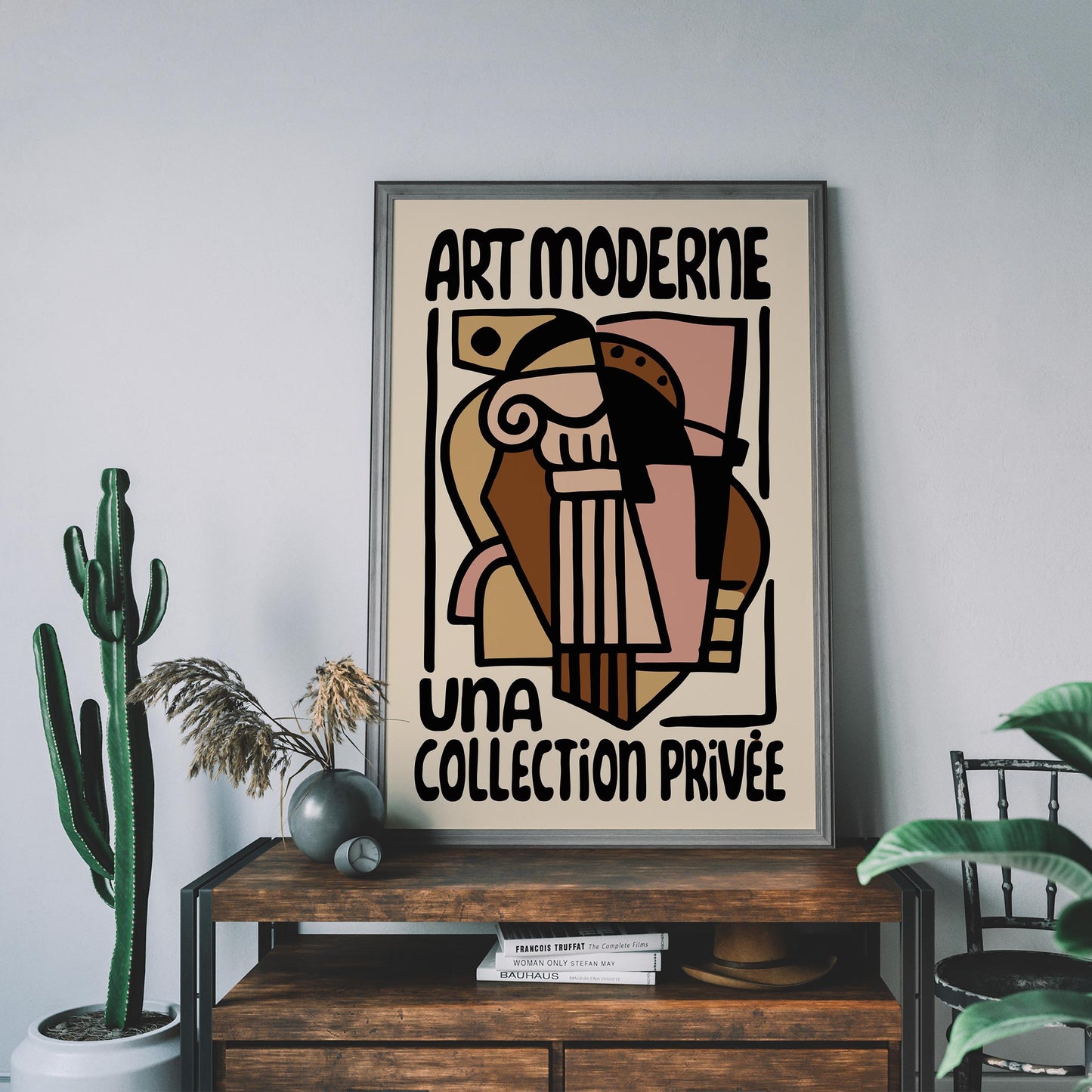 Art Moderne Abstract Exhibition Print