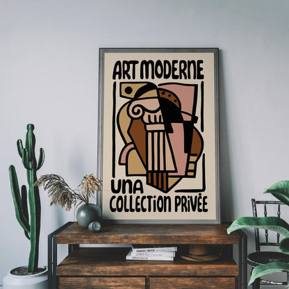 Art Moderne Abstract Exhibition Print
