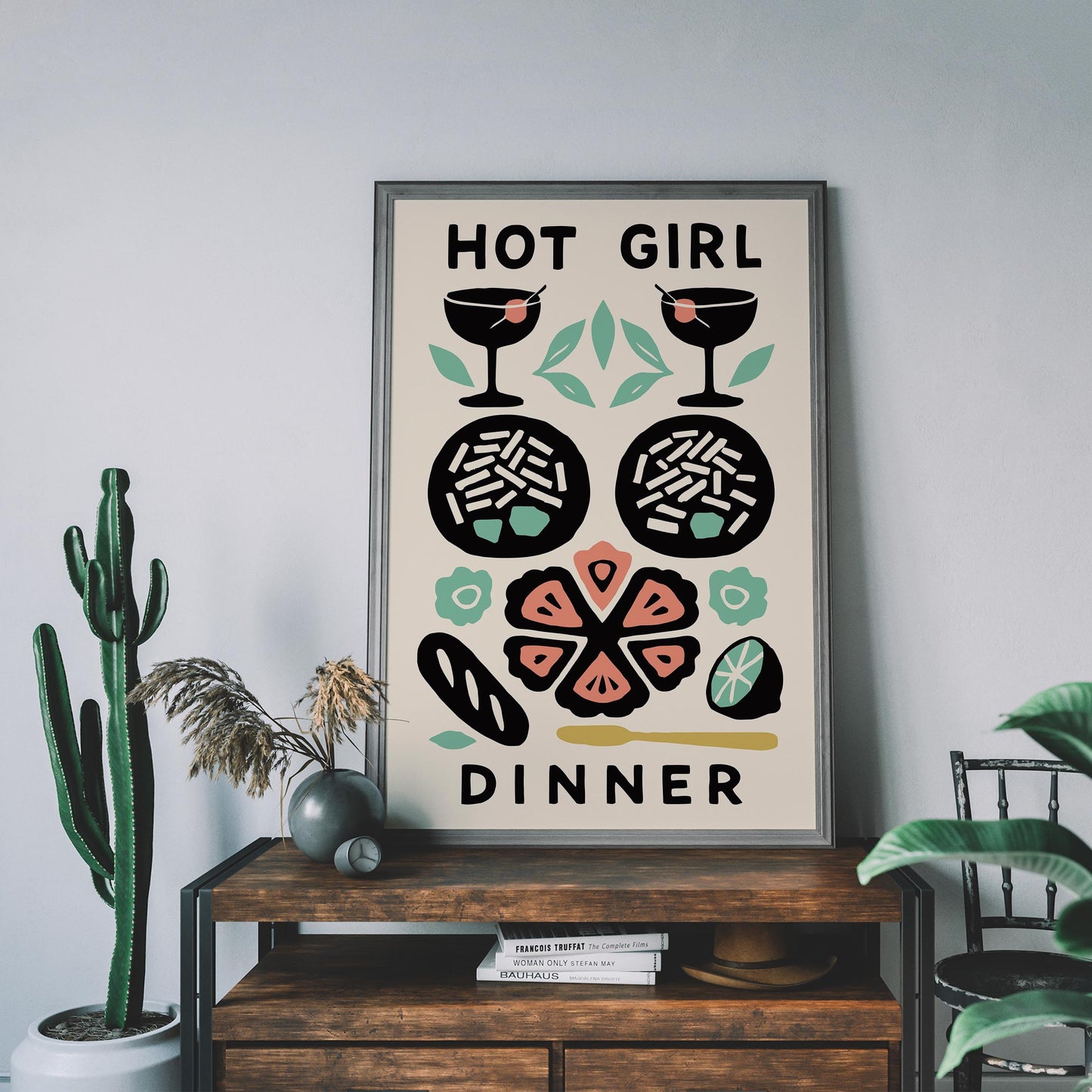 Hot Girl Dinner Poster