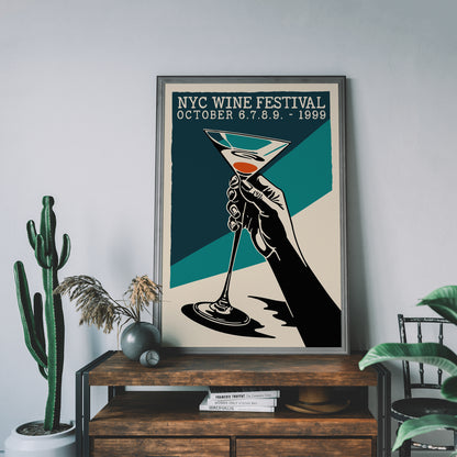 NYC Wine Festival 1999 Poster