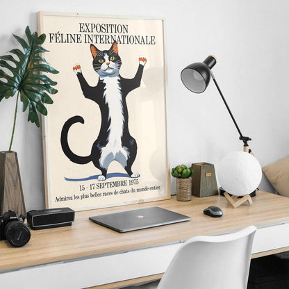 International Cat Show Poster 1975