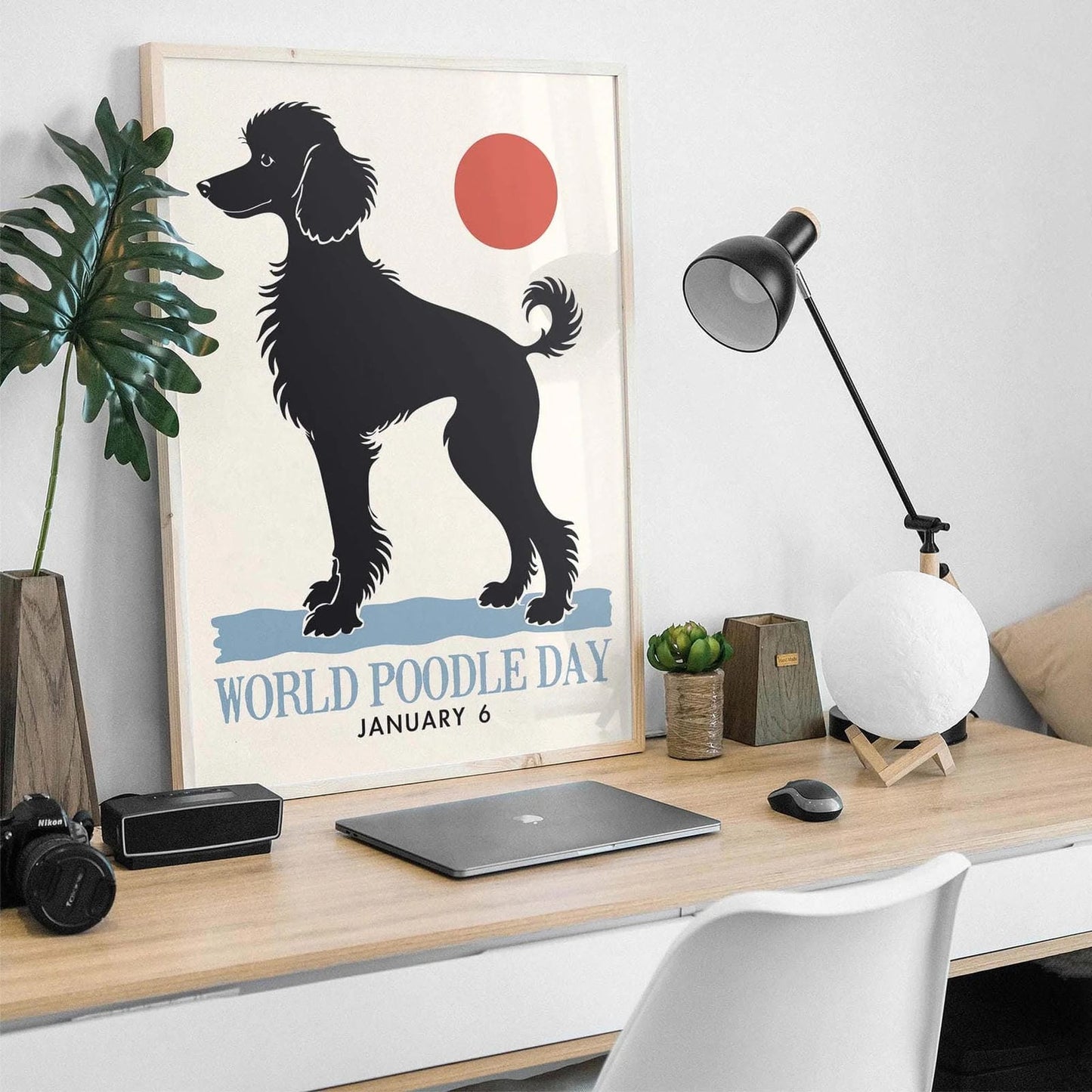 World Poodle Day Minimalist Poster