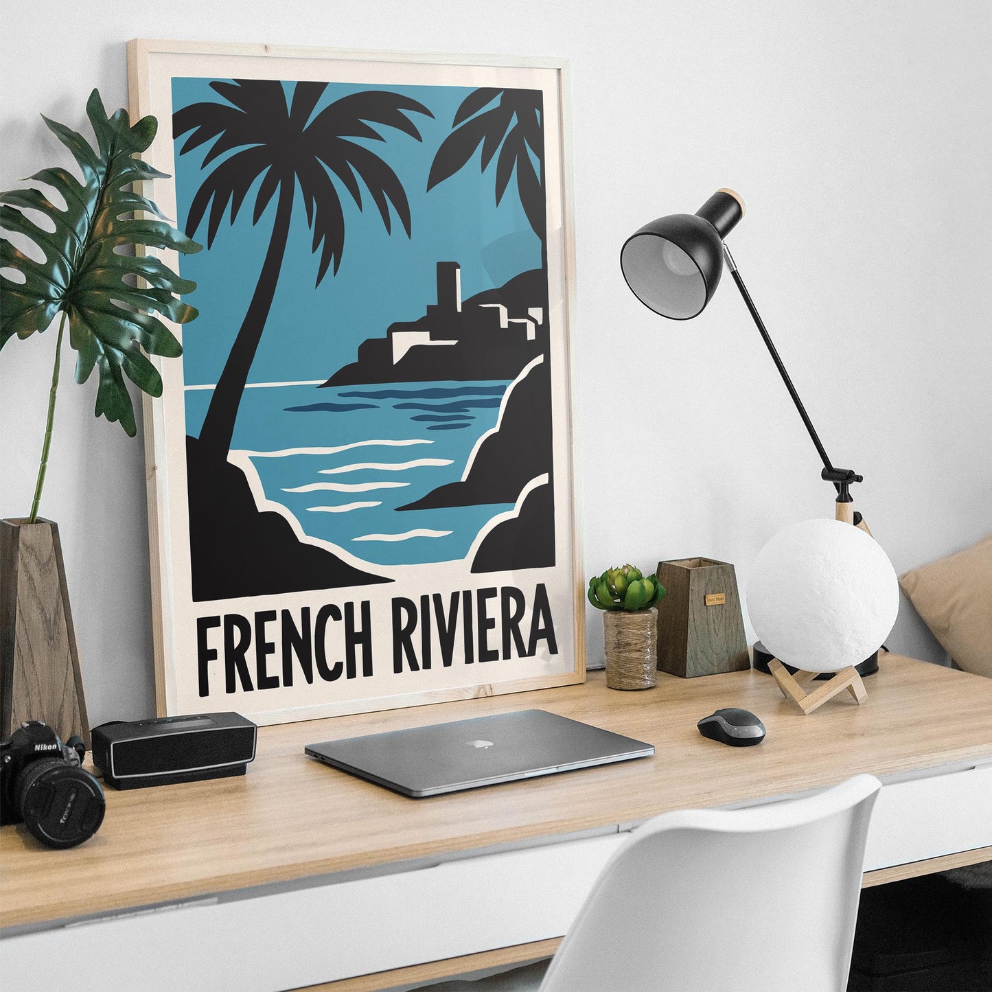 French Riviera Travel Poster