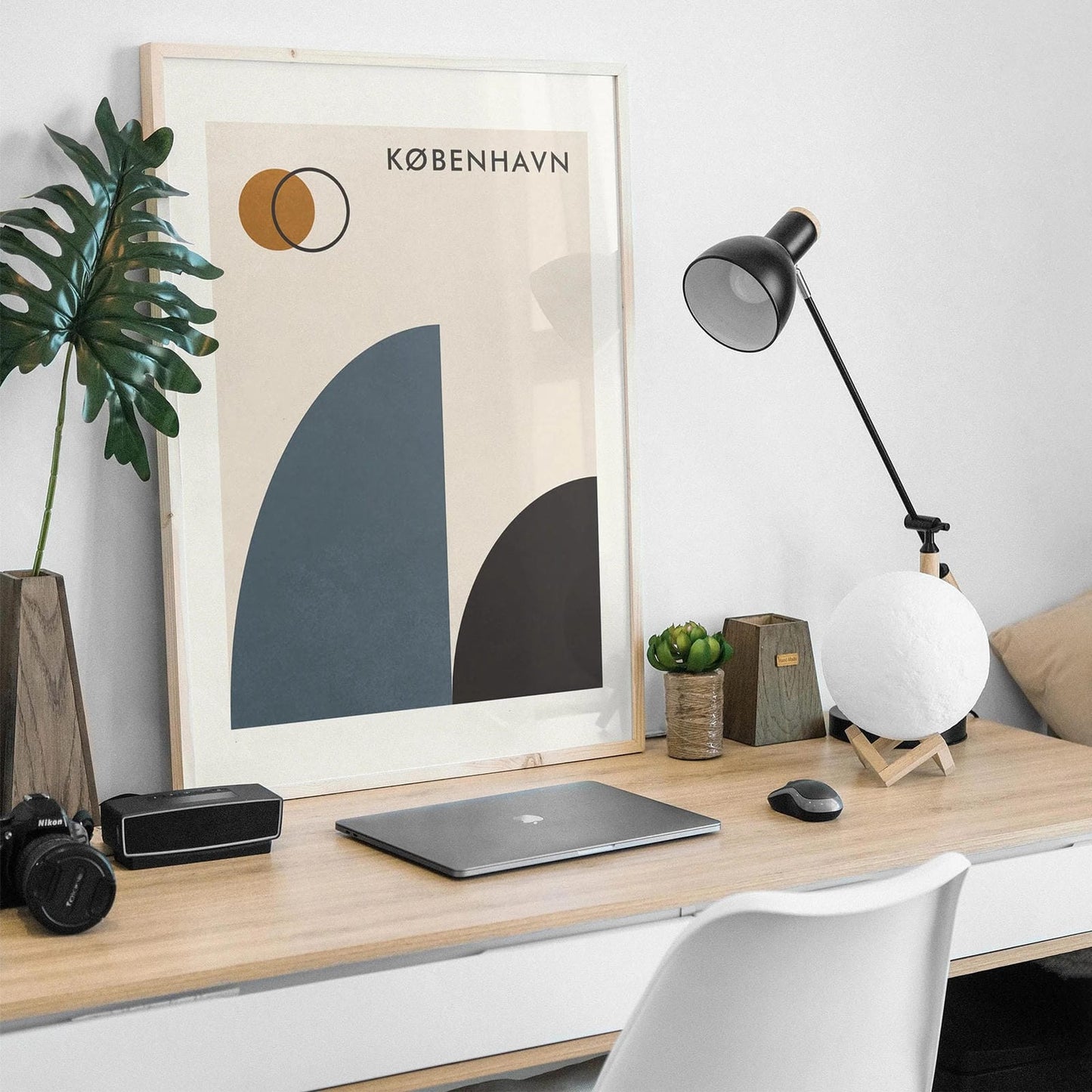 Copenhagen Abstract Print