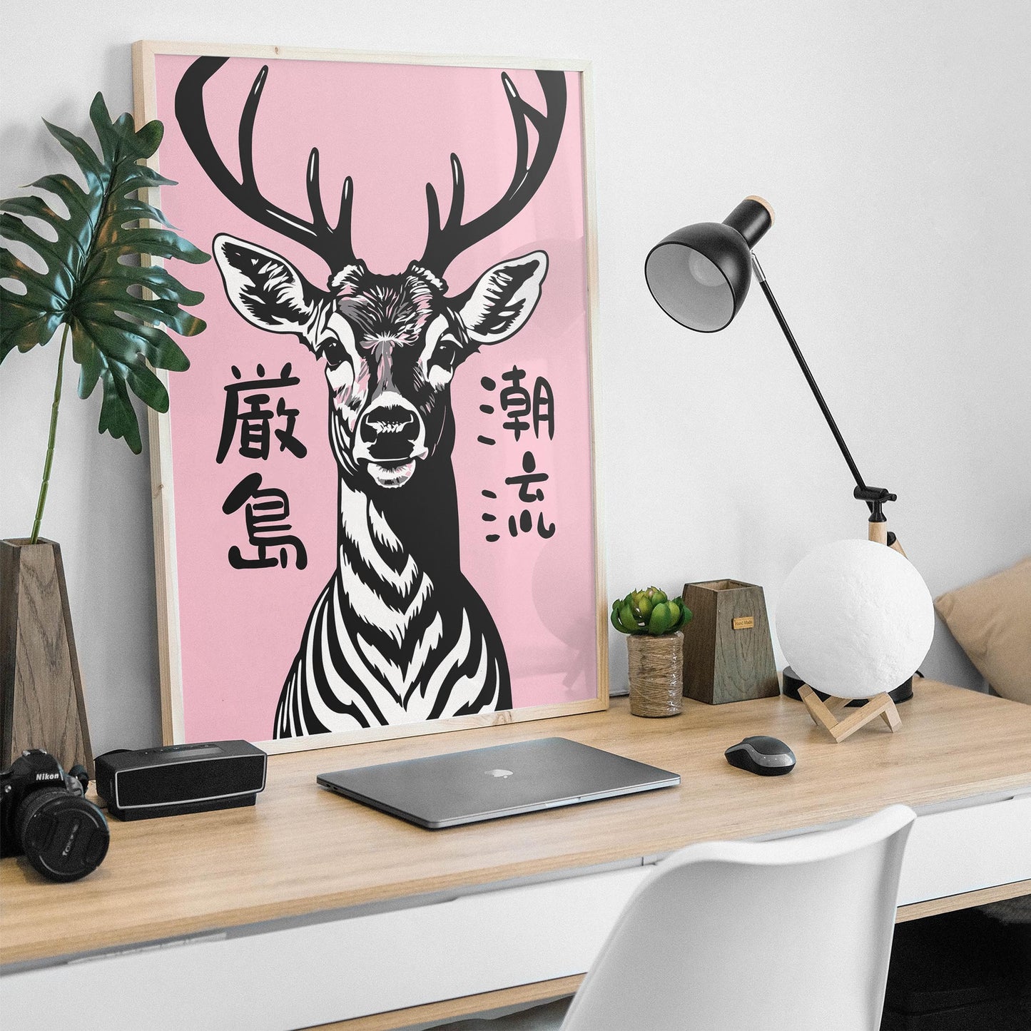 Miyajima Island Deer Wall Art