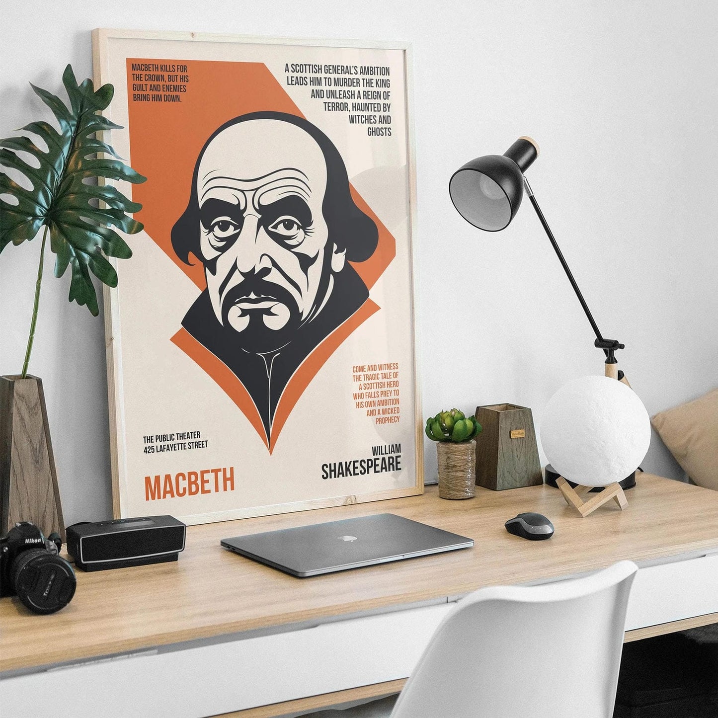 Macbeth Shakespeare Theater Poster