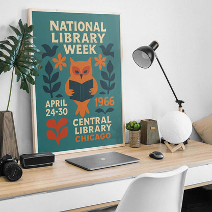 National Library Week Poster Print