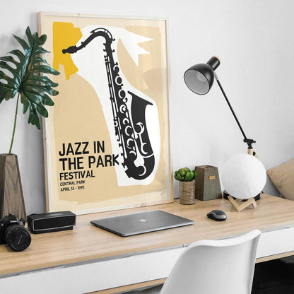 Jazz in the Park - 1995 Festival Poster