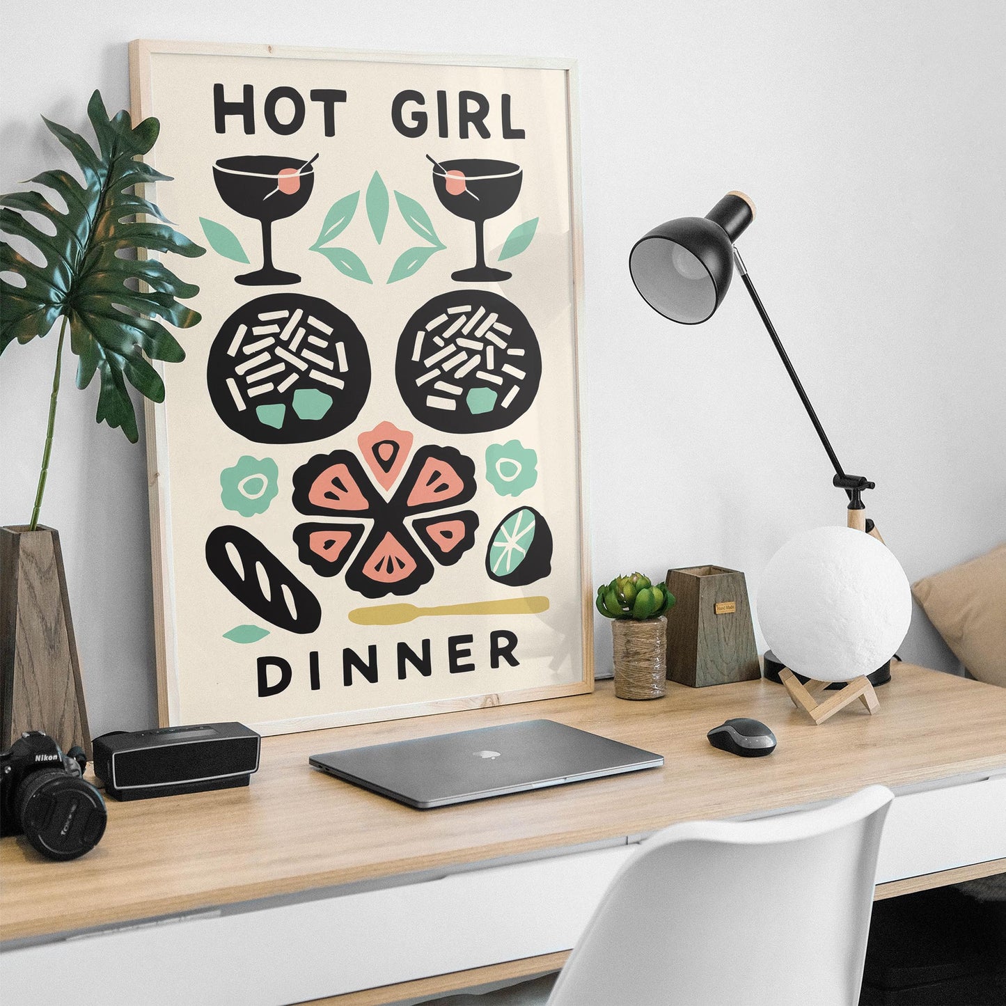 Hot Girl Dinner Poster