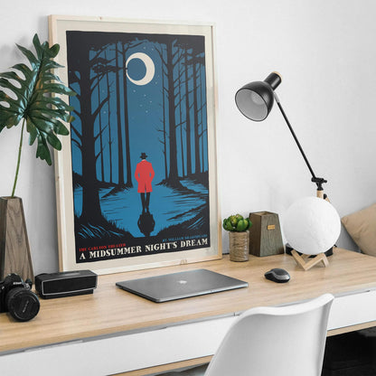 Midsummer Night Forest Theatre Poster