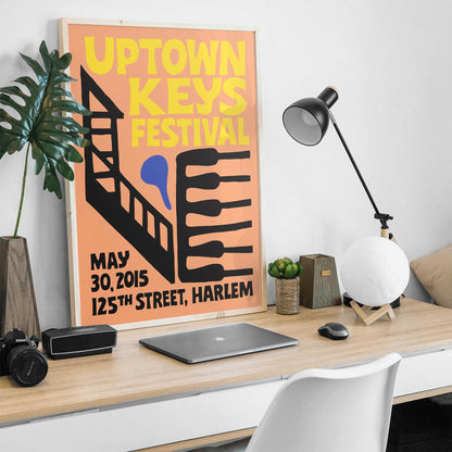 Uptown Keys Festival Poster