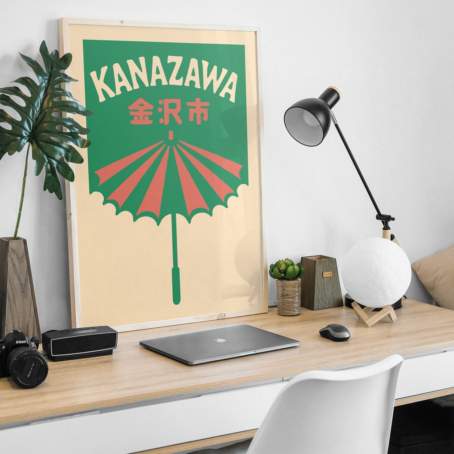 Kanazawa Japanese Travel Poster