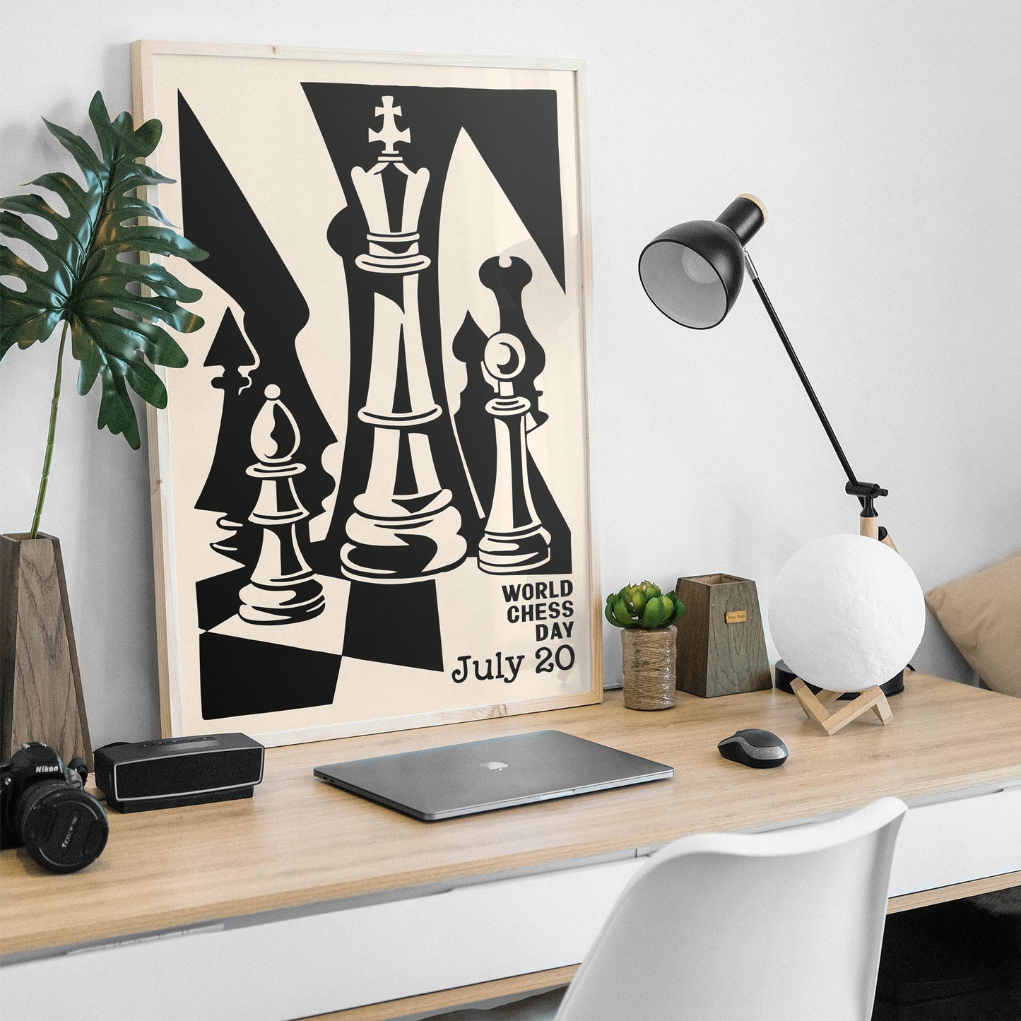 World Chess Day July 20 Poster