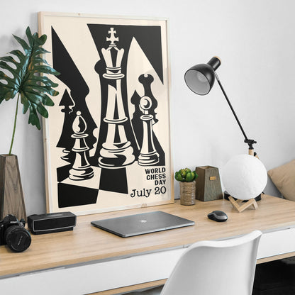 World Chess Day July 20 Poster