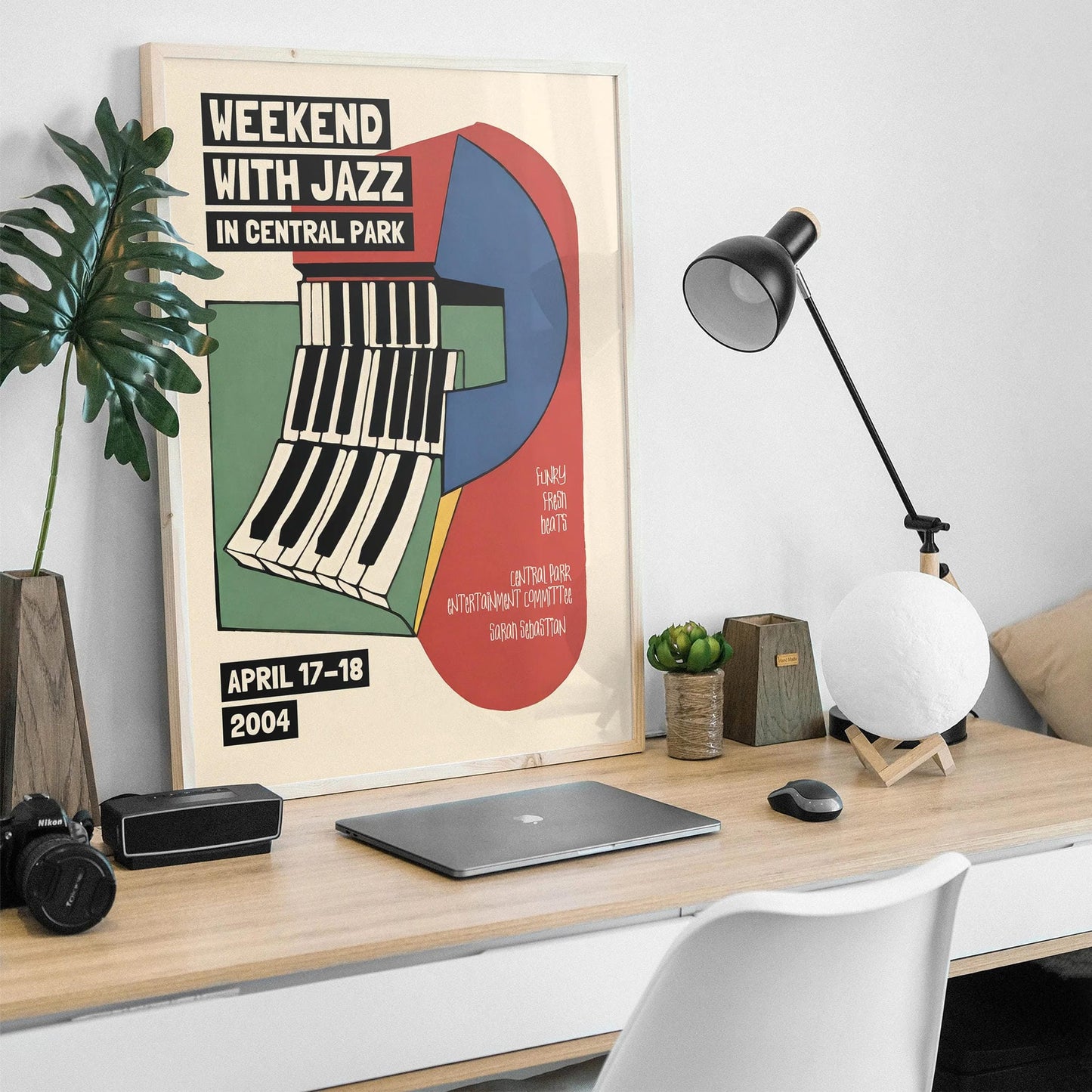 Weekend with Jazz - Central Park Poster