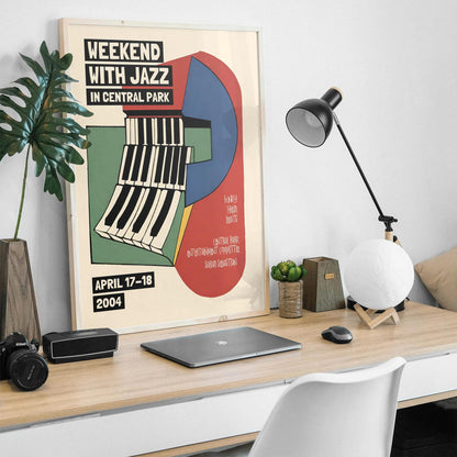 Weekend with Jazz - Central Park Poster