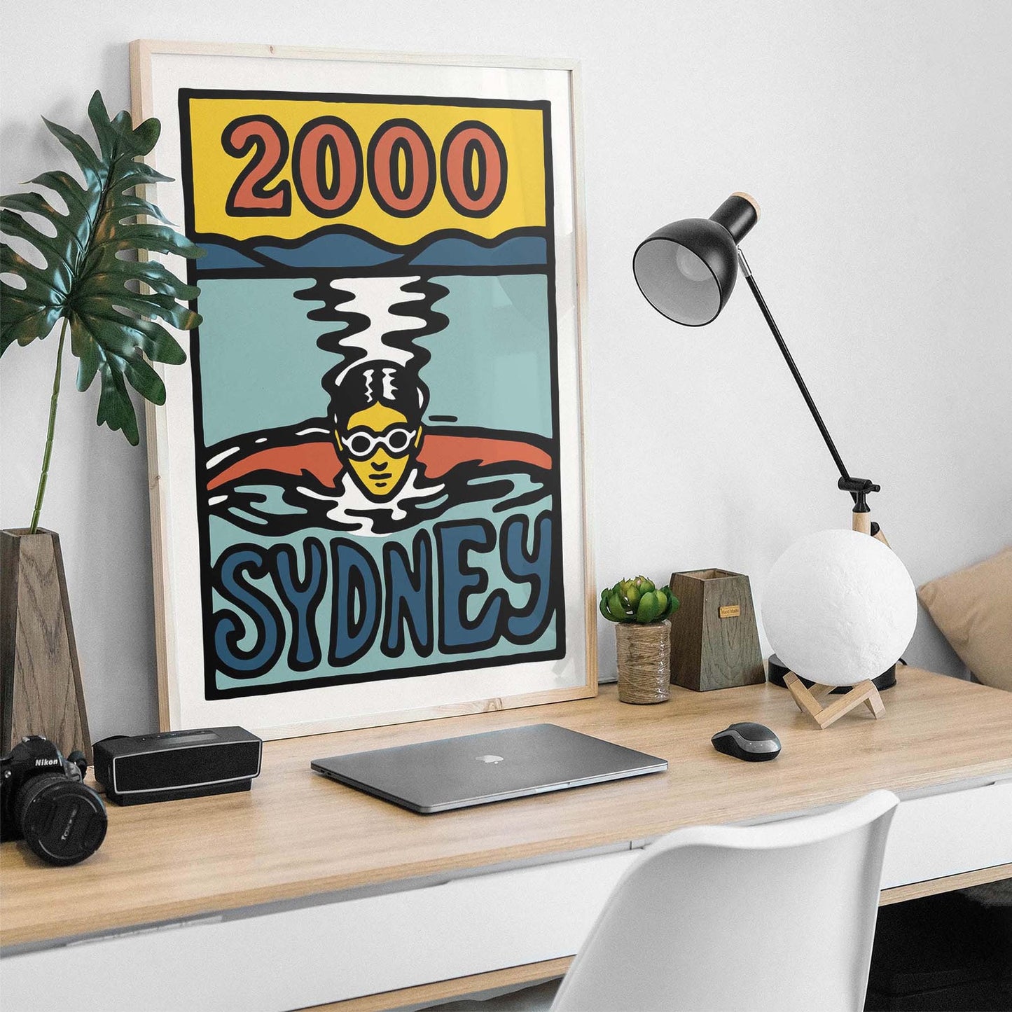 2000 Sydney Swimming Poster
