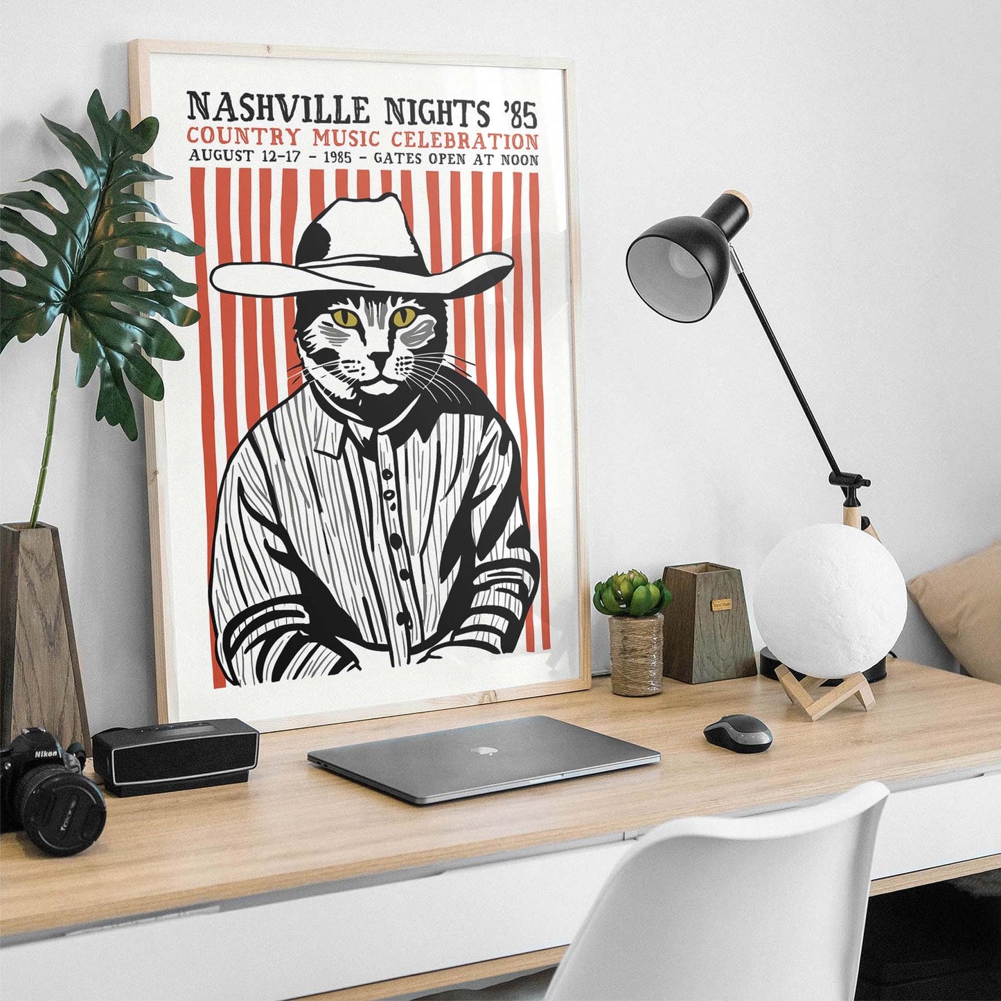 Nashville Nights Poster Print