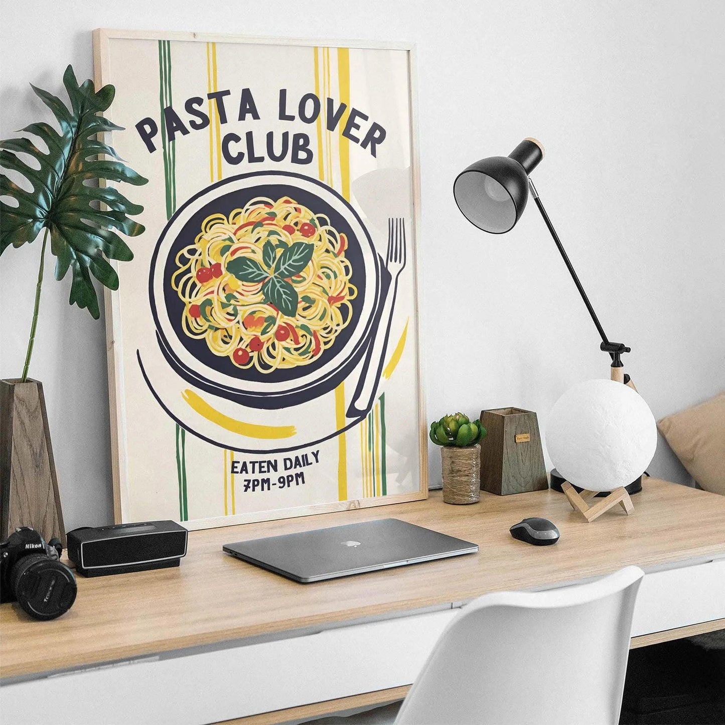 Pasta Lover Club Wall Poster
