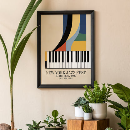 New York Jazz Fest 1997 Poster