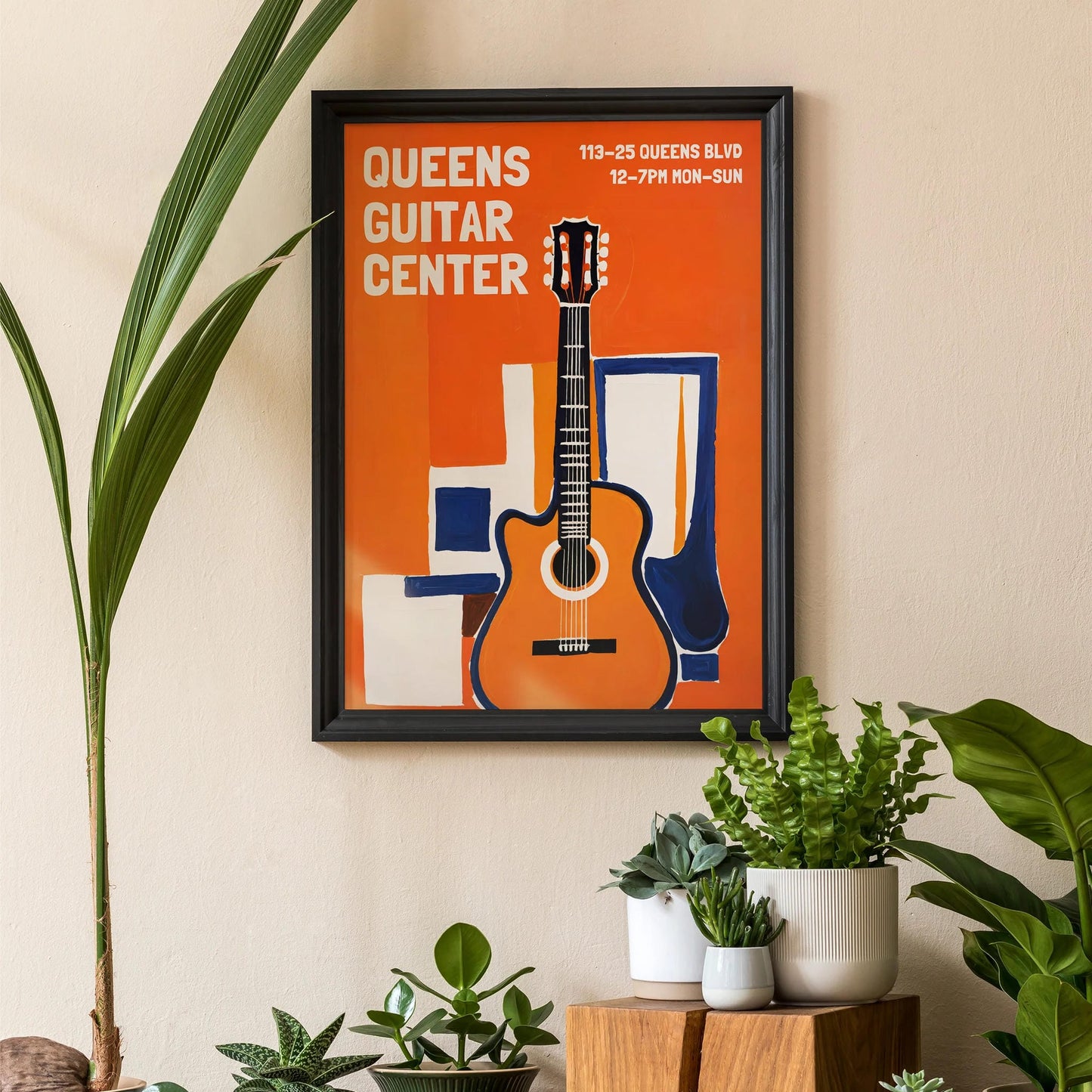 Guitar Music Store Poster