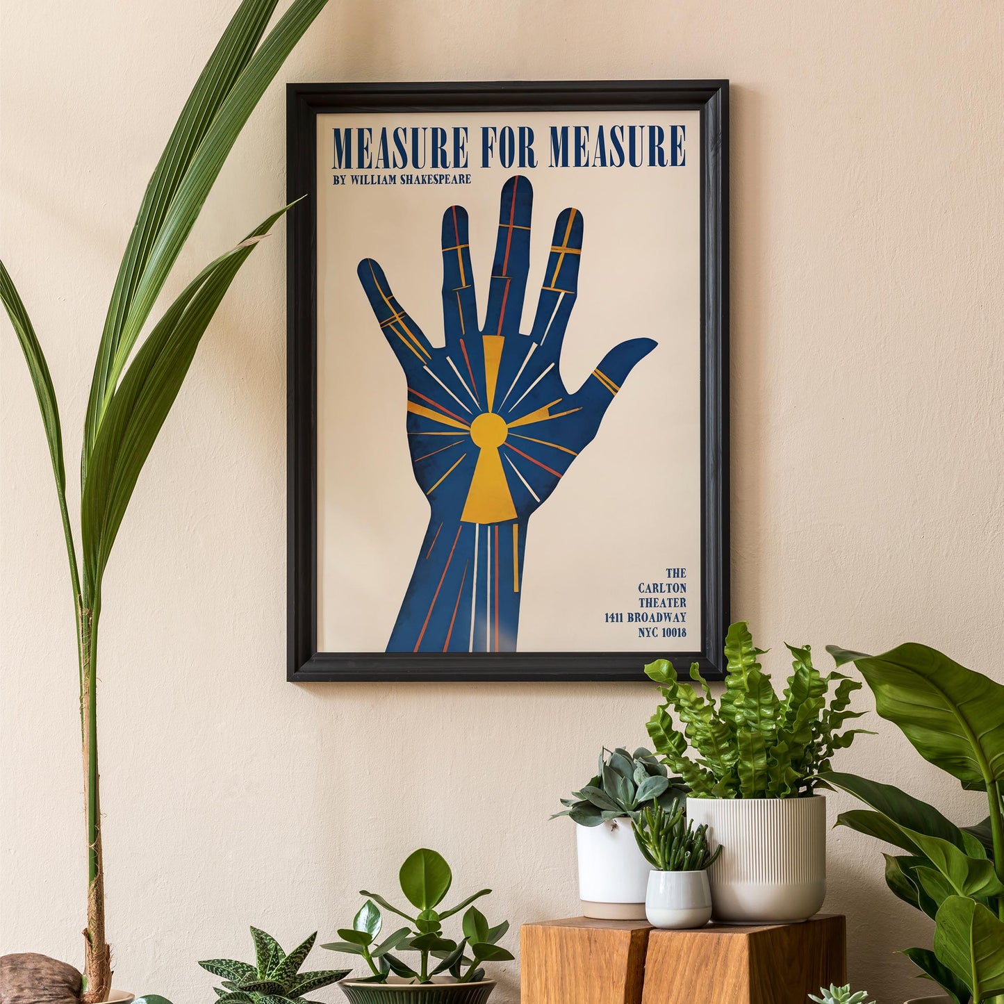 Measure for Measure Theater Poster