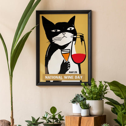 Wine Day Art Print