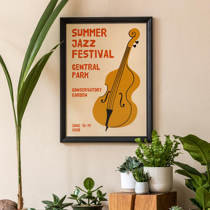 Summer Jazz Festival Poster