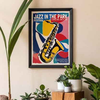 Jazz in the Park NYC Poster