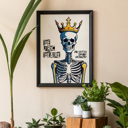 Lyric Theatre Skull Art Print