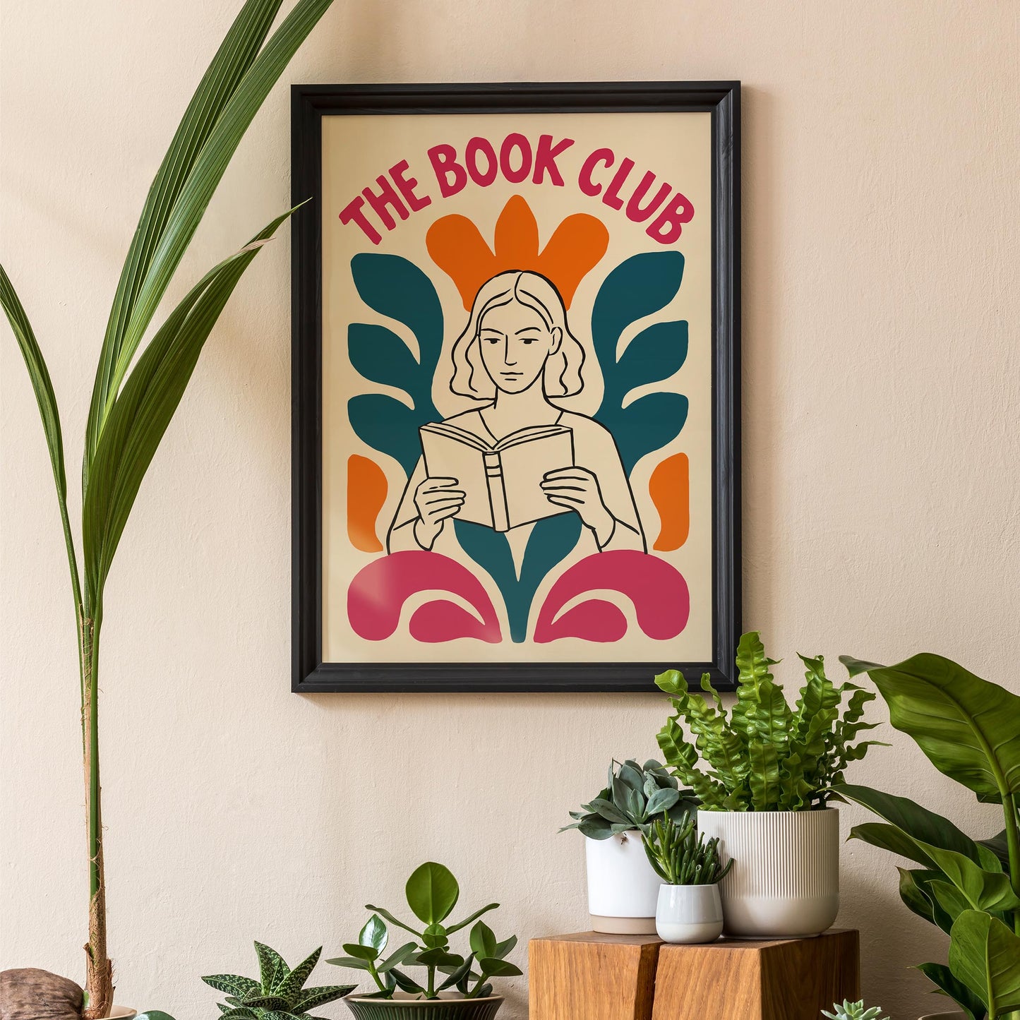 Book Club Wall Art Print