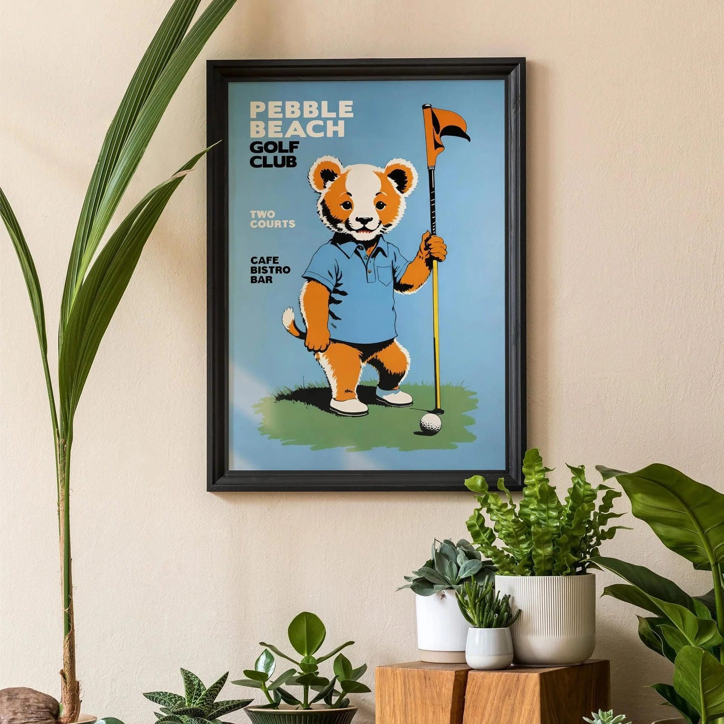 Pebble Beach Golf Club Poster