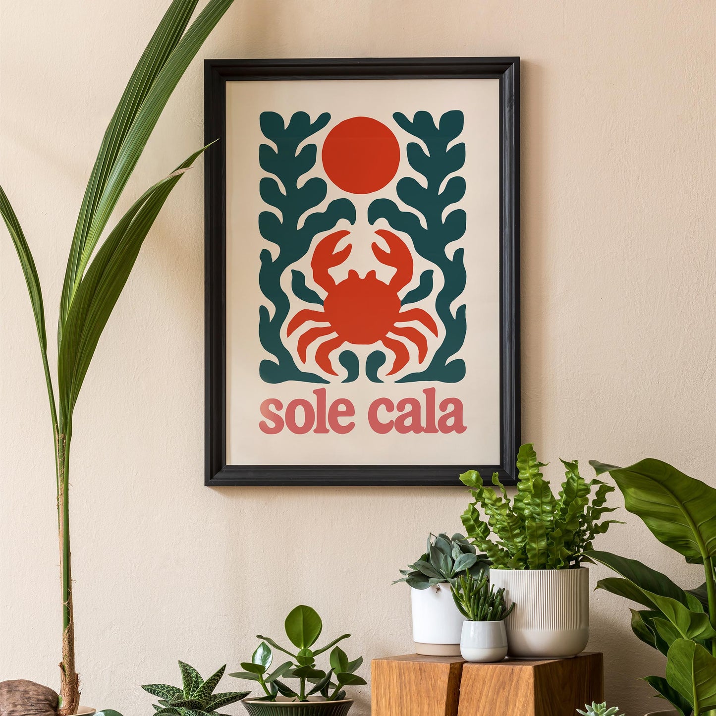 Sole Cala Peace Print