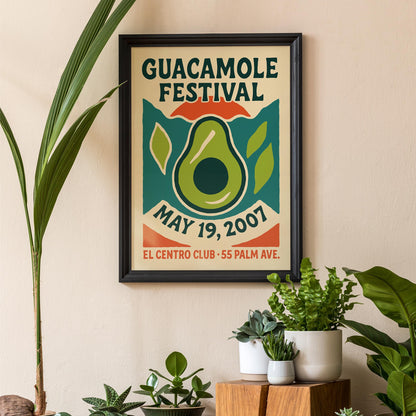 Guacamole Festival Poster