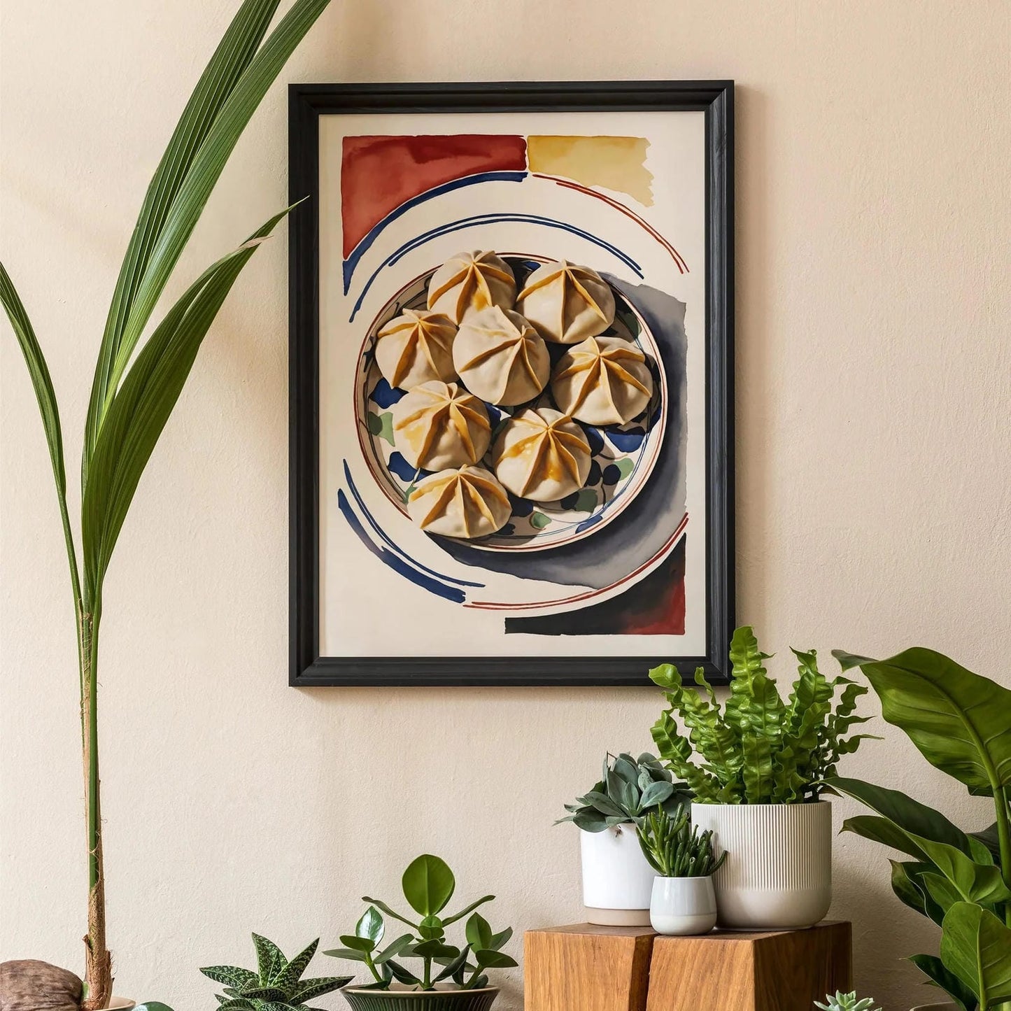 Bao Buns Culinary Wall Art