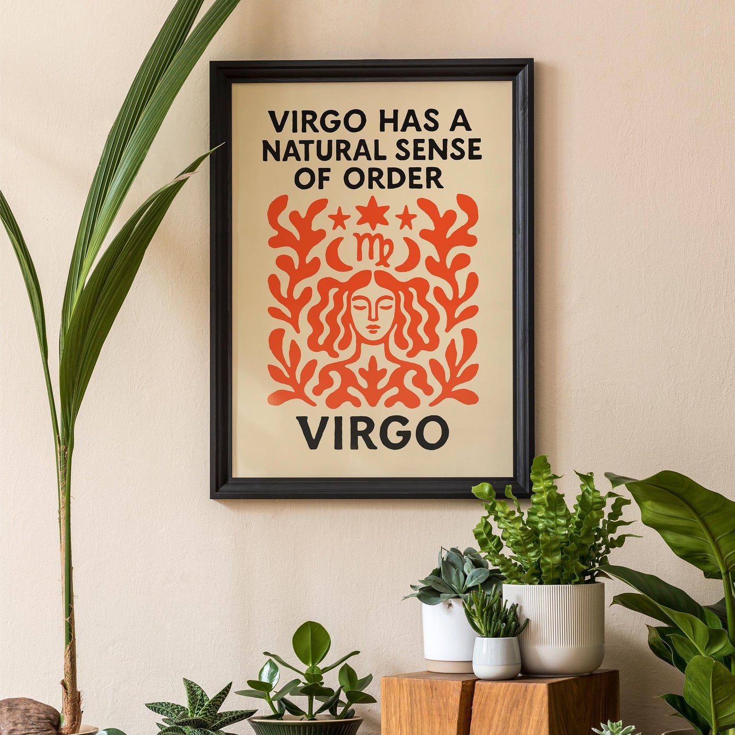Virgo Zodiac Wall Art